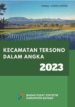 Tersono Subdistrict In Figures 2023