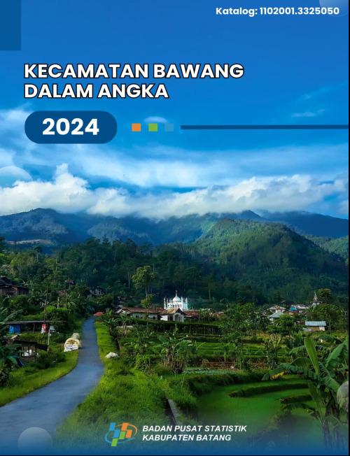 Kecamatan Bawang Dalam Angka 2024