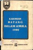 Kabupateb Batang Dalam Angka 1986