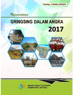 Kecamatan Gringsing Dalam Angka 2017