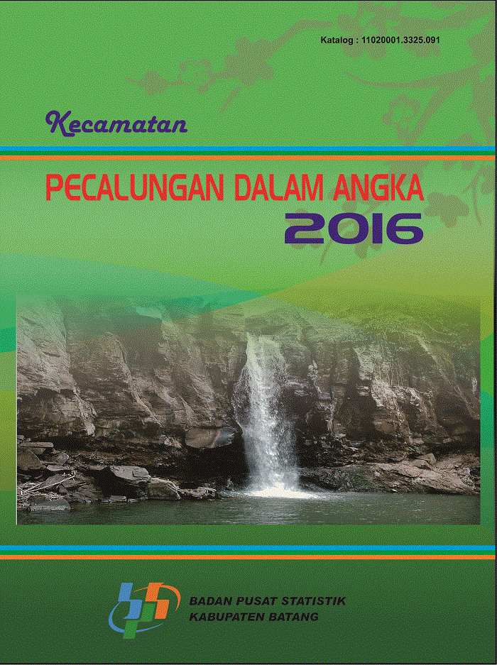 Kecamatan Pecalungan Dalam Angka 2016