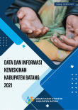 Data dan Informasi Kemiskinan Kabupaten Batang 2021